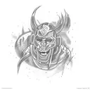 wrestler tattoo design idea