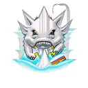 razorback cartoon 90's nostalgia tattoo design idea