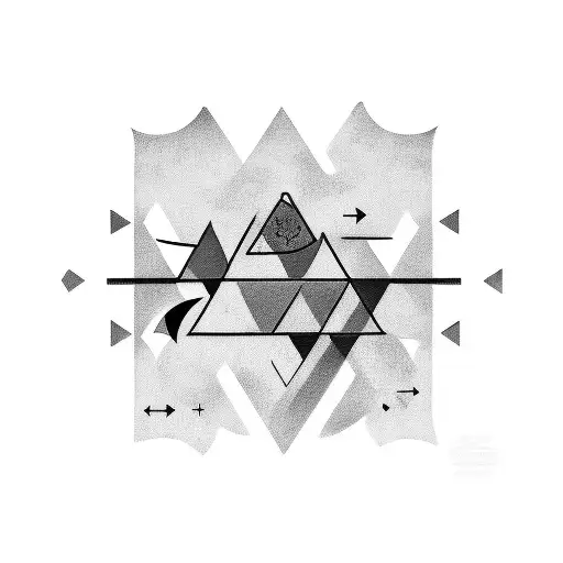 A minimalist tattoo representing my daily ADHD struggles. tattoo design idea