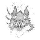 A minimalist tattoo idea representing my everyday struggles with ADHD.  tattoo design idea