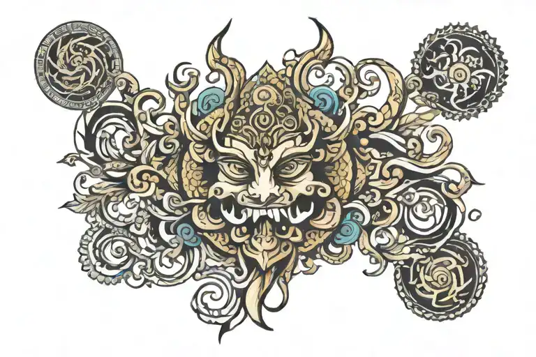 samundra manthan tattoo designs tattoo design idea