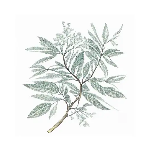 Laurel Branch tattoo design idea