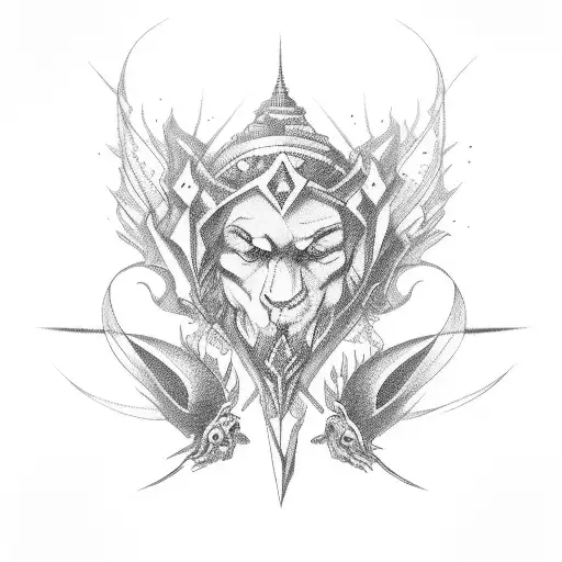 trebol tattoo design idea