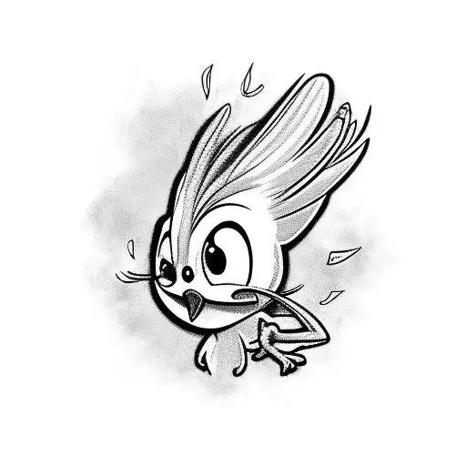 tweety bird  tattoo design idea