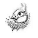tweety bird  tattoo design idea