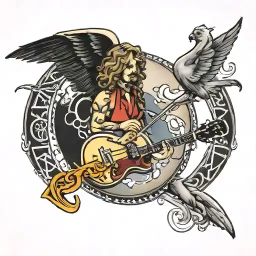 Led Zeppelin tattoo design idea
