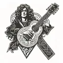 Led Zeppelin tattoo design idea