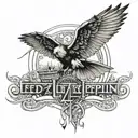 Led Zeppelin tattoo design idea