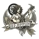 Led Zeppelin tattoo design idea