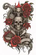 as within so without, as above so below, as the universe so the soul tattoo design idea