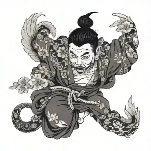 Fewer people, less stress tattoo design idea