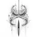 scalpel tattoo design idea