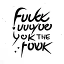 fuck you  love you tattoo design idea