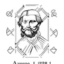  the name Leonardo and the birthdate 21.07.2021 tattoo design idea