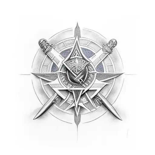 Knights Templar,  tattoo design idea