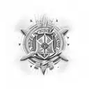 Knights Templar,  tattoo design idea