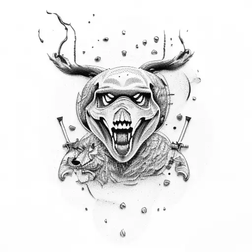 volkswagen golf 5 gt tattoo design idea