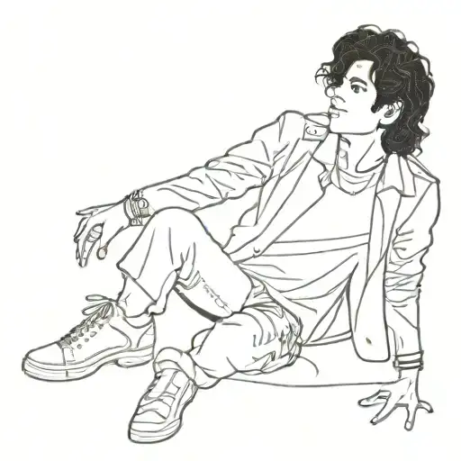 michael jackson tattoo design idea