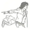 michael jackson tattoo design idea