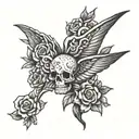 lil peep type tattoo tattoo design idea