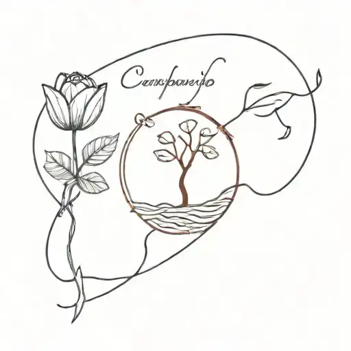comparison is the thief of joy tattoo design idea