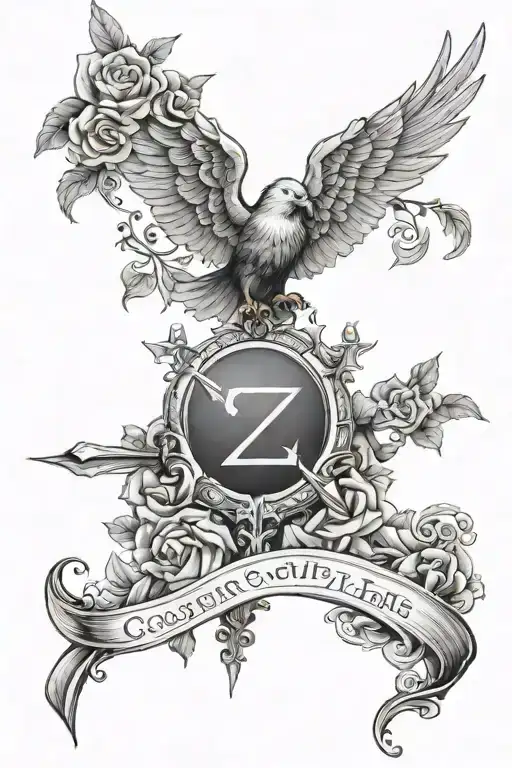 colossians 2:7 tattoo design idea