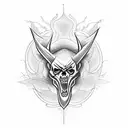 666 tattoo design idea