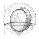 so ahead of the curve the curve became a sphere tattoo design idea
