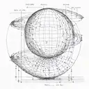 so ahead of the curve the curve became a sphere tattoo design idea
