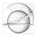 so ahead of the curve the curve became a sphere tattoo design idea