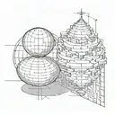 I was so ahead of the curve, the curve became a sphere tattoo design idea