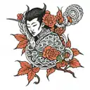 Kharkov city Ukraine tattoo design idea