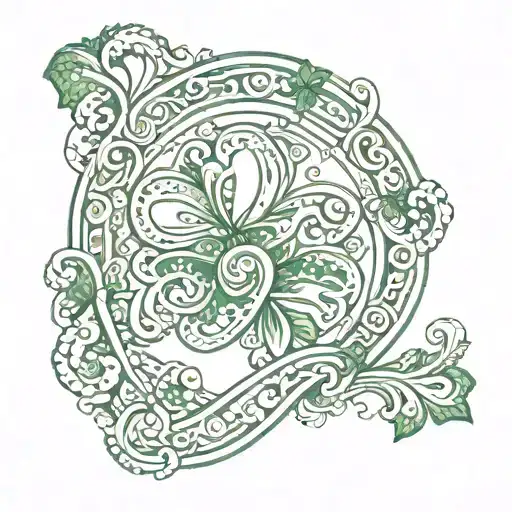 Irish tattoo design idea