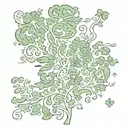 Irish tattoo design idea
