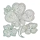 Irish tattoo design idea