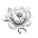 Jasmine flower tattoo design idea