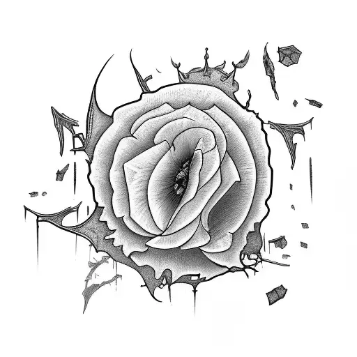 A stack of books with  Ruth Ware titles on the spines tattoo design idea