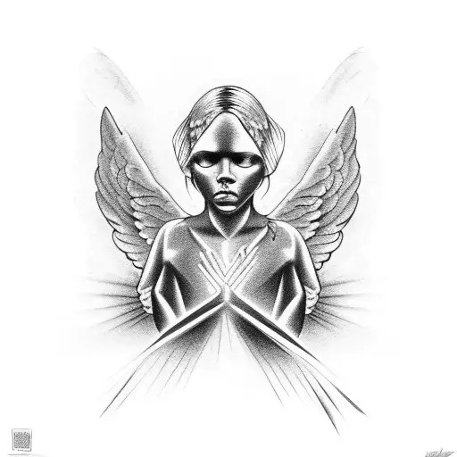 ghetto angel see no evil hear no evil speak no evil tattoo design idea