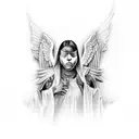 ghetto angel see no evil hear no evil speak no evil tattoo design idea