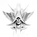 ghetto angel see no evil hear no evil speak no evil tattoo design idea