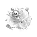 gemini tattoo design idea