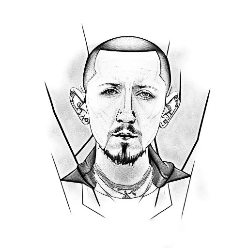 Chester Bennington linkin park tattoo design idea