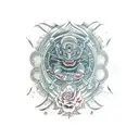 Gemini  tattoo design idea