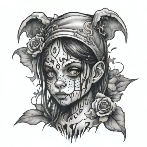 childhood trauma tattoo design idea