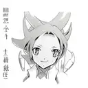 A sketch of Mimi Tachikawa from Digimon with the pure/innocence crest tattoo design idea