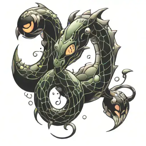 chandelure and rayquaza pokemon pokemon pokemon tattoo design idea