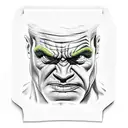 hulk tattoo design idea