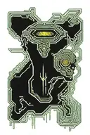 alien face, ufo abducting human, circuit board patterns tattoo design idea