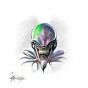 alien xenomorph tattoo design idea
