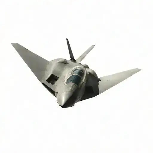 nasa's stealth fighter tattoo design idea